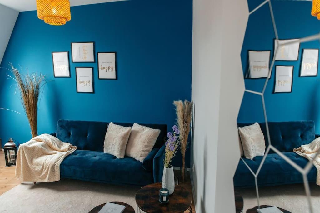 Central-Living Blue - Netflix - Wifi Essen Bagian luar foto
