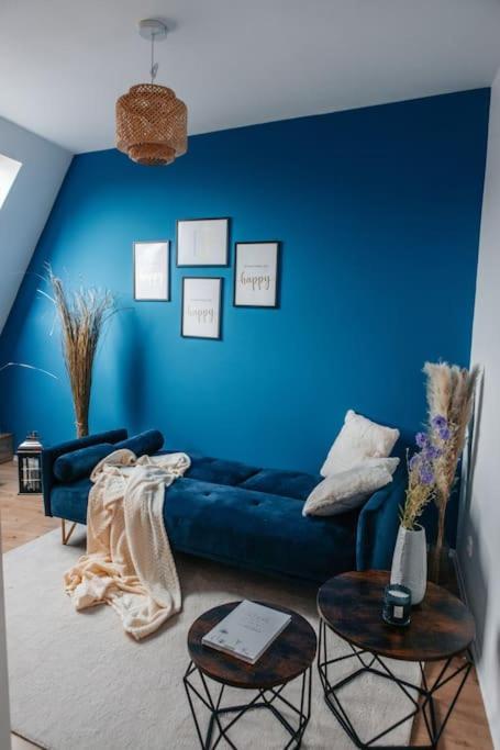 Central-Living Blue - Netflix - Wifi Essen Bagian luar foto
