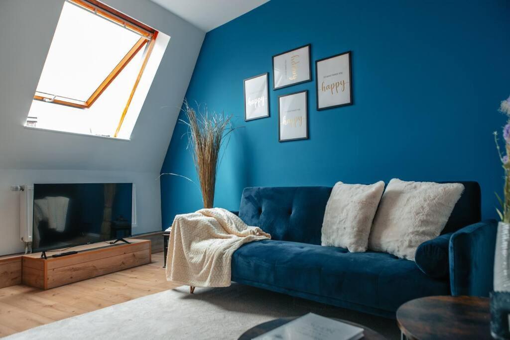 Central-Living Blue - Netflix - Wifi Essen Bagian luar foto