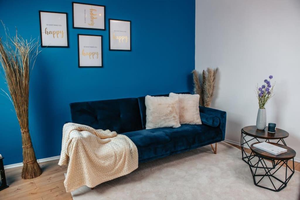 Central-Living Blue - Netflix - Wifi Essen Bagian luar foto
